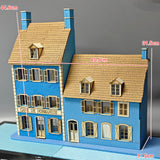 Maxbell 1/35 HO House Building Assembled Model for Layout Sand Table Micro Landscape 30cmx20cmx44.6cm
