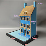 Maxbell 1/35 HO House Building Assembled Model for Layout Sand Table Micro Landscape 30cmx20cmx44.6cm