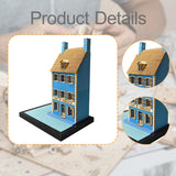 Maxbell 1/35 HO House Building Assembled Model for Layout Sand Table Micro Landscape 30cmx20cmx44.6cm