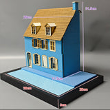 Maxbell 1/35 HO House Building Assembled Model for Layout Sand Table Micro Landscape 30cmx20cmx31.5cm