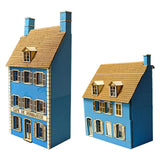 Maxbell 1/35 HO Scale Building Model Architecture Scene for Architecture Model Scene 19.5cmx11.5cmx44.6cm