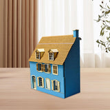 Maxbell 1/35 HO Scale Building Model Architecture Scene for Architecture Model Scene 26cmx11.5cmx31.5cm