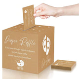 Maxbell Baby Shower Games Gift Box Baby Gender Predictions for Family Men Adults