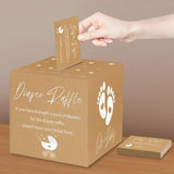 Maxbell Baby Shower Games Gift Box Baby Gender Predictions for Family Men Adults