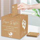 Maxbell Baby Shower Games Gift Box Baby Gender Predictions for Family Men Adults