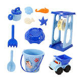 Maxbell 11 Pieces Beach Toys Set for Kids Beach Summer Party Pool Lawn Sand Toys Set