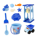 Maxbell 11 Pieces Beach Toys Set for Kids Beach Summer Party Pool Lawn Sand Toys Set
