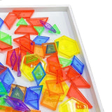 Maxbell Practice Set Learning DIY Explorations Colors and Shapes for Light Table Travel