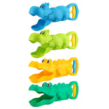 Maxbell Sand Grabber Lightweight Portable Sand Digger for Summer Indoor Children Hippo Blue