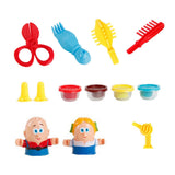 Maxbell Color Clay Haircut Playset DIY Cut Stylist for Birthday Girls Childrens Day Medium