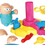 Maxbell Color Clay Haircut Playset DIY Cut Stylist for Birthday Girls Childrens Day Large