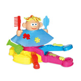 Maxbell Color Clay Haircut Playset DIY Cut Stylist for Birthday Girls Childrens Day Large