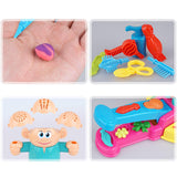 Maxbell Color Clay Haircut Playset DIY Cut Stylist for Birthday Girls Childrens Day Large
