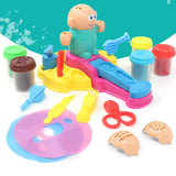 Maxbell Color Clay Haircut Playset DIY Cut Stylist for Birthday Girls Childrens Day Large