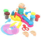 Maxbell Color Clay Haircut Playset DIY Cut Stylist for Birthday Girls Childrens Day Large