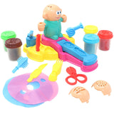 Maxbell Color Clay Haircut Playset DIY Cut Stylist for Birthday Girls Childrens Day Large