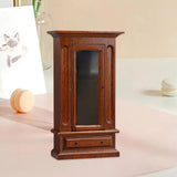 Maxbell Dollhouse Furniture Wood Wardrobe Vintage Dollhouse Accessories 1:12 Scale