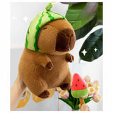 Maxbell Capybara Plush Toy Realistic Lovely Accompany Toy for Adults Boys Girls Kids 25cm