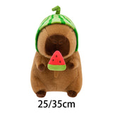 Maxbell Capybara Plush Toy Realistic Lovely Accompany Toy for Adults Boys Girls Kids 25cm