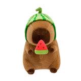 Maxbell Capybara Plush Toy Realistic Lovely Accompany Toy for Adults Boys Girls Kids 25cm