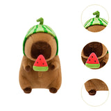 Maxbell Capybara Plush Toy Realistic Lovely Accompany Toy for Adults Boys Girls Kids 35cm