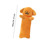 Maxbell Long Plush Dog Pillow Cute 39.37'' Hugging Plush Toy for Home Bedroom Office