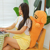 Maxbell Long Plush Dog Pillow Cute 39.37'' Hugging Plush Toy for Home Bedroom Office