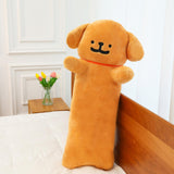 Maxbell Long Plush Dog Pillow Cute 39.37'' Hugging Plush Toy for Home Bedroom Office