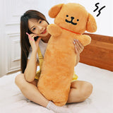 Maxbell Long Plush Dog Pillow Cute 39.37'' Hugging Plush Toy for Home Bedroom Office