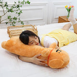 Maxbell Long Plush Dog Pillow Cute 39.37'' Hugging Plush Toy for Home Bedroom Office