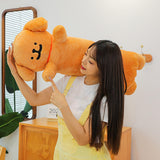Maxbell Long Plush Dog Pillow Cute 39.37'' Hugging Plush Toy for Home Bedroom Office