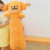 Maxbell Long Plush Dog Pillow Cute 39.37'' Hugging Plush Toy for Home Bedroom Office
