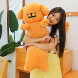 Maxbell Long Plush Dog Pillow Cute 39.37'' Hugging Plush Toy for Home Bedroom Office