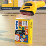 Maxbell Register Toy Checkout Counter Educational Pretend Play for Age 3-7 Kids Pink