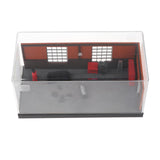 Maxbell 1/64 Model Car Display Case Car Repair Garage Photo Prop Toy Car Storage Box