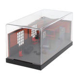 Maxbell 1/64 Model Car Display Case Car Repair Garage Photo Prop Toy Car Storage Box