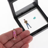 Maxbell 1/64 Model Car Display Case Car Repair Garage Photo Prop Toy Car Storage Box