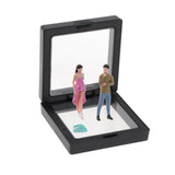 Maxbell 1/64 Model Car Display Case Car Repair Garage Photo Prop Toy Car Storage Box