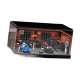 Maxbell 1/64 Model Car Display Case Car Repair Garage Photo Prop Toy Car Storage Box