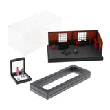 Maxbell 1/64 Model Car Display Case Car Repair Garage Photo Prop Toy Car Storage Box