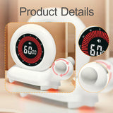 Maxbell Count Down up Clock Home Children Office Use No Ticking Digital Visual Timer