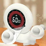 Maxbell Count Down up Clock Home Children Office Use No Ticking Digital Visual Timer