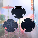 Maxbell Drum Reinforcement Patch Drumhead Patch for Jazz Percussion Instrument Parts Thin