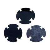 Maxbell Drum Reinforcement Patch Drumhead Patch for Jazz Percussion Instrument Parts Thin