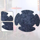 Maxbell Drum Reinforcement Patch Drumhead Patch for Jazz Percussion Instrument Parts Medium Thick