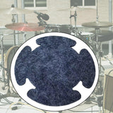 Maxbell Drum Reinforcement Patch Drumhead Patch for Jazz Percussion Instrument Parts Medium Thick