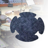 Maxbell Drum Reinforcement Patch Drumhead Patch for Jazz Percussion Instrument Parts Medium Thick