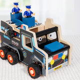 Maxbell Assembly Police Car Screw Toy Sensory Toy for 3-6 Years Children Travel Home