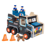 Maxbell Assembly Police Car Screw Toy Sensory Toy for 3-6 Years Children Travel Home