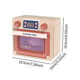 Maxbell Kitchen Small Toy Boys and Girls Kitchen Accessories Sturdy Simulation Scene Brown